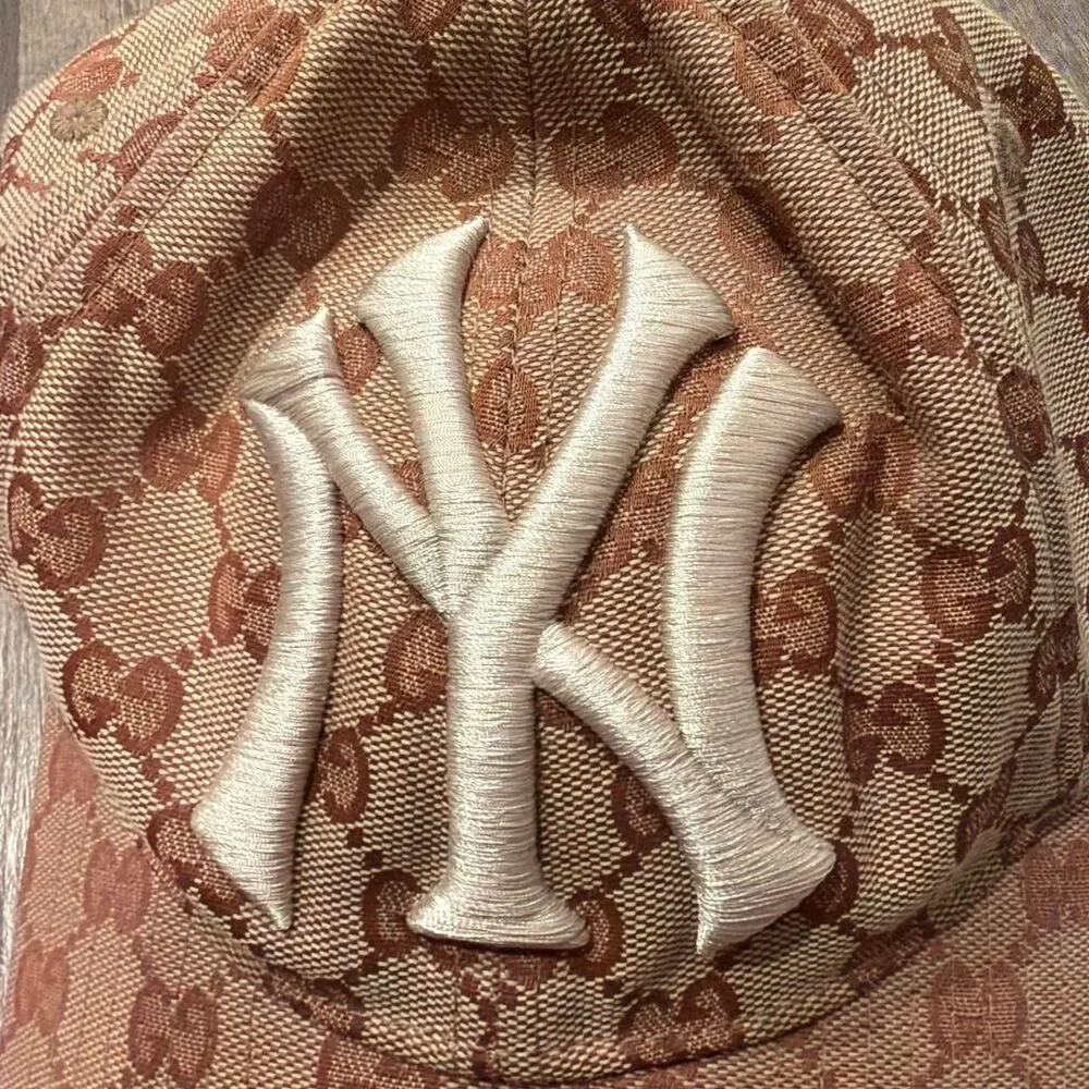 Gucci Monogram X NY Yankees Baseball Cap